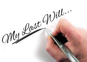 My last will...