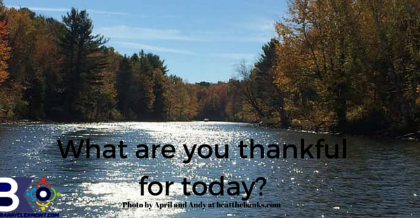 What are you thankful for today-
