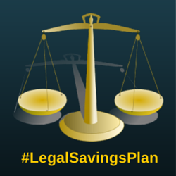 Balance scale #LegalSavingsPlan