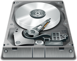 image of computer hard drive